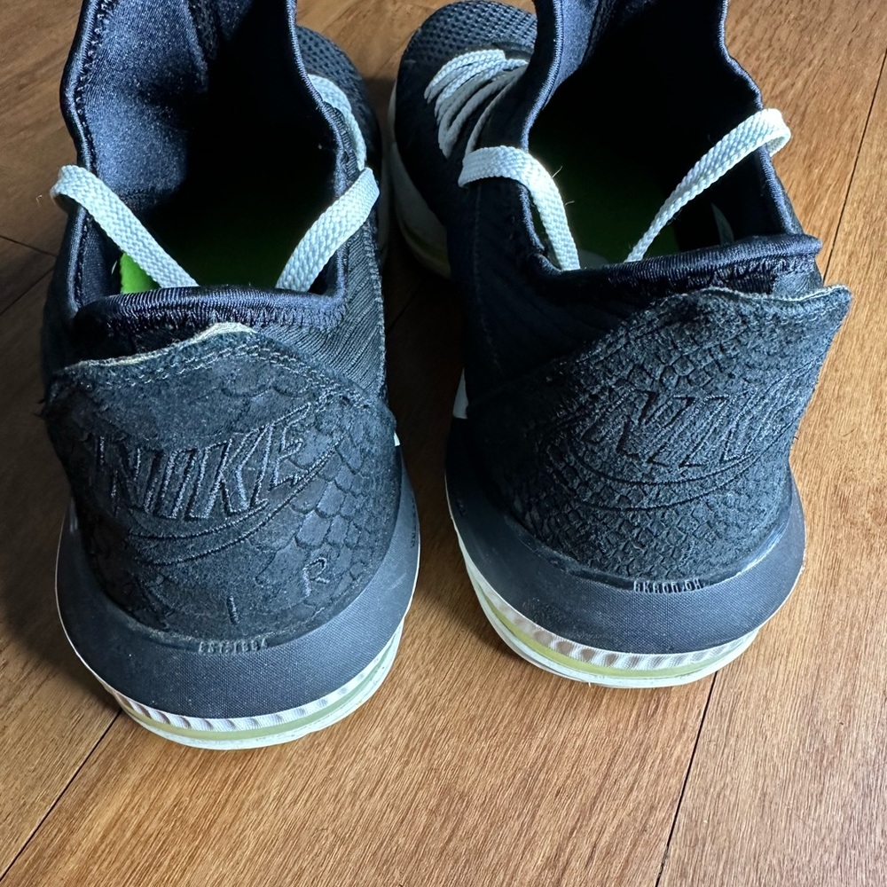 Black Athletic Sneakers with White Accents - Picture 4 of 4